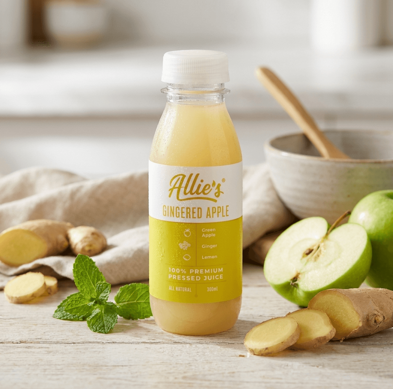 Gingered Apple Juice Preptide meal