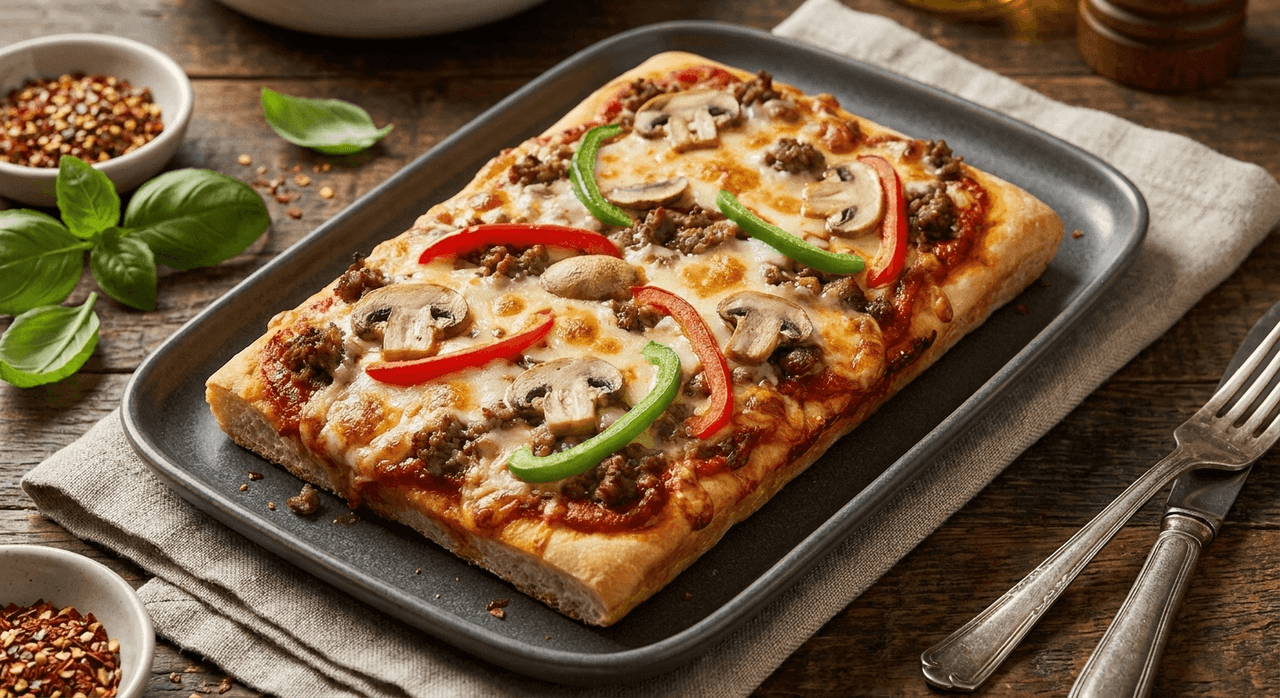High Protein Supreme Pizza Preptide meal