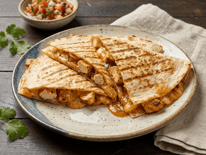 Chicken Quesadilla (Plus) Preptide meal