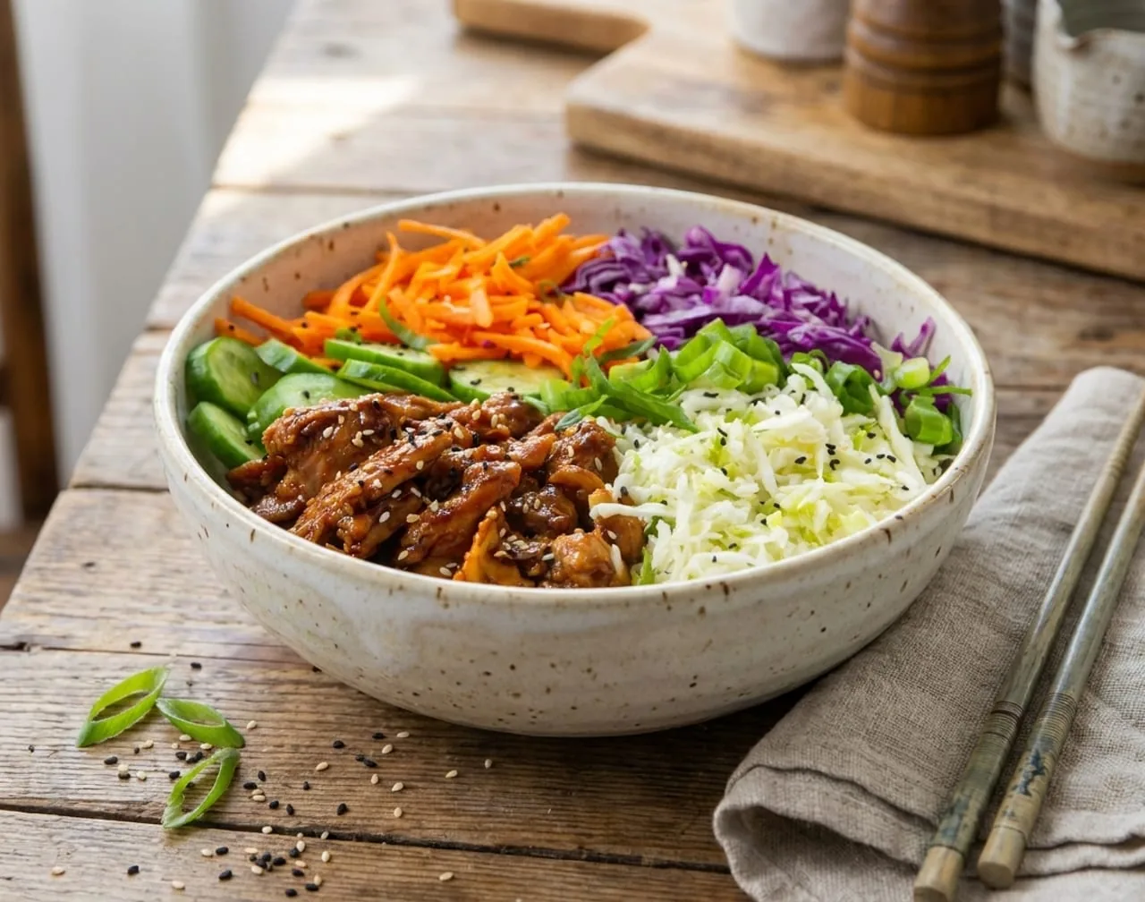 Light Teriyaki Poke — 30g protein Preptide ready meal