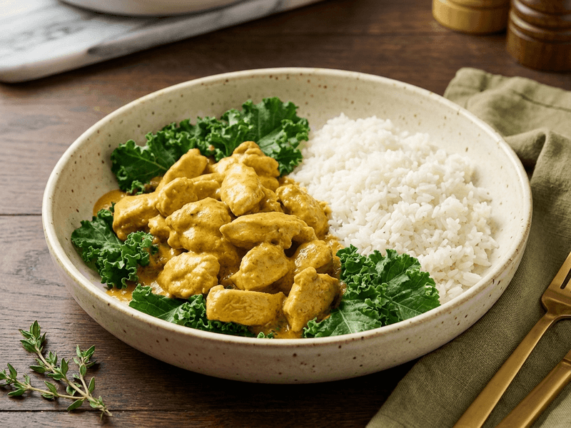 Coconut Butter Chicken (Power) Preptide meal