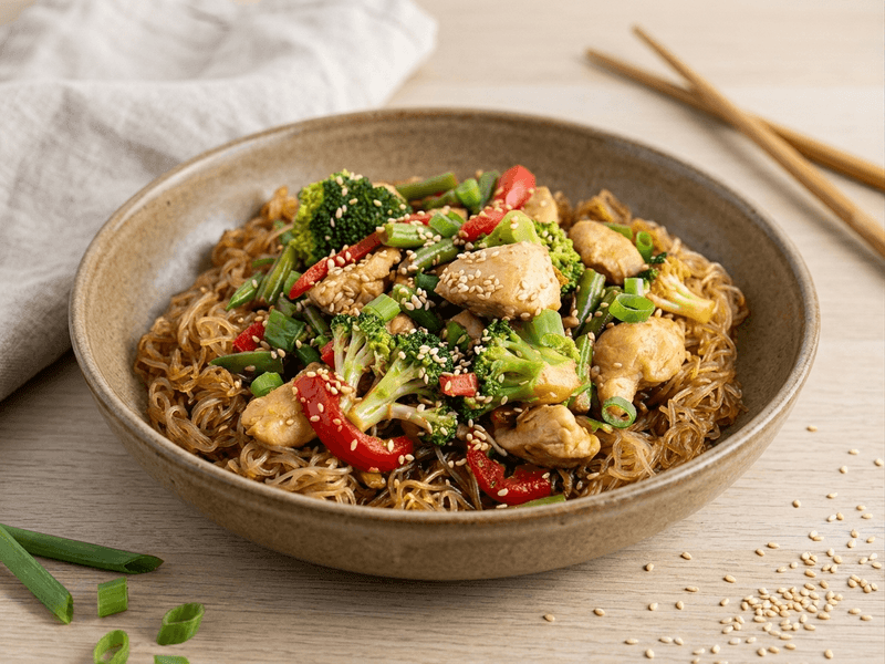 Teriyaki Chicken with Konjac Preptide meal